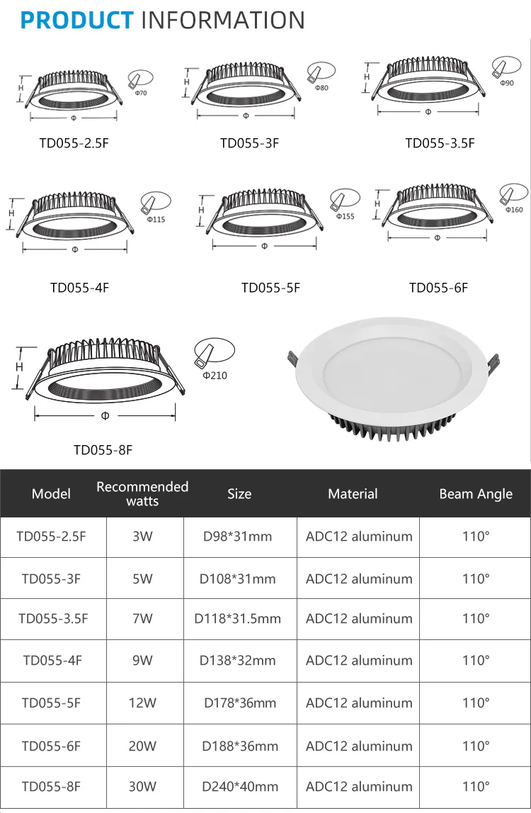 LED Downlight Housing 5