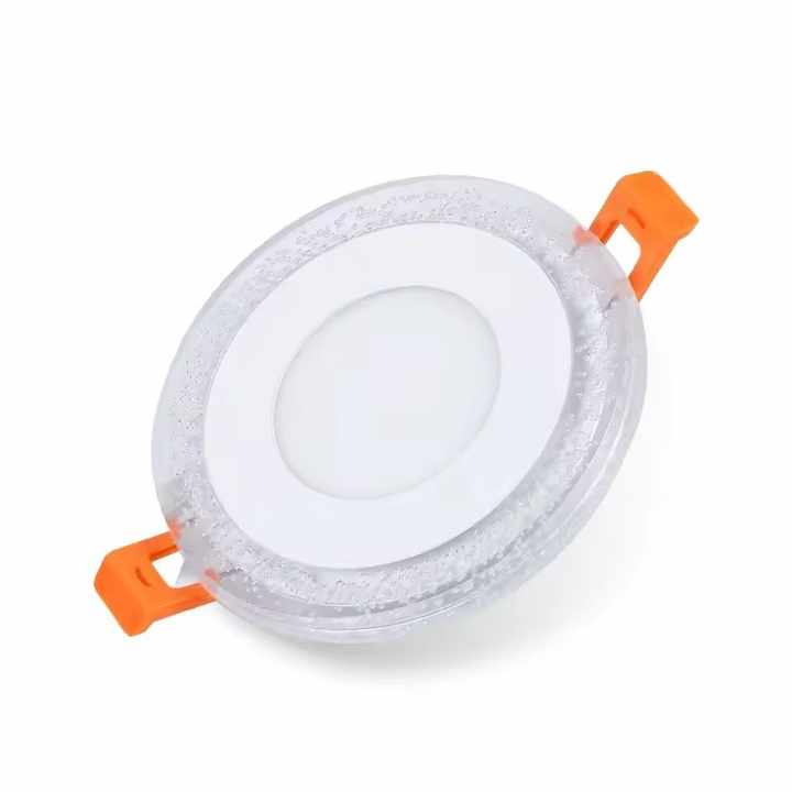 Recessed Ceiling Double Color LED Ceiling Light 6W 9W 16W 24W RGB Round Square Panel Spot Light Downlight