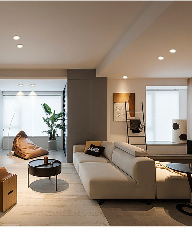 15W Recessed Ultra-Thin LED Downlight 85-265V Ceiling Lamp Warm Cold White Indoor Lighting Downlight