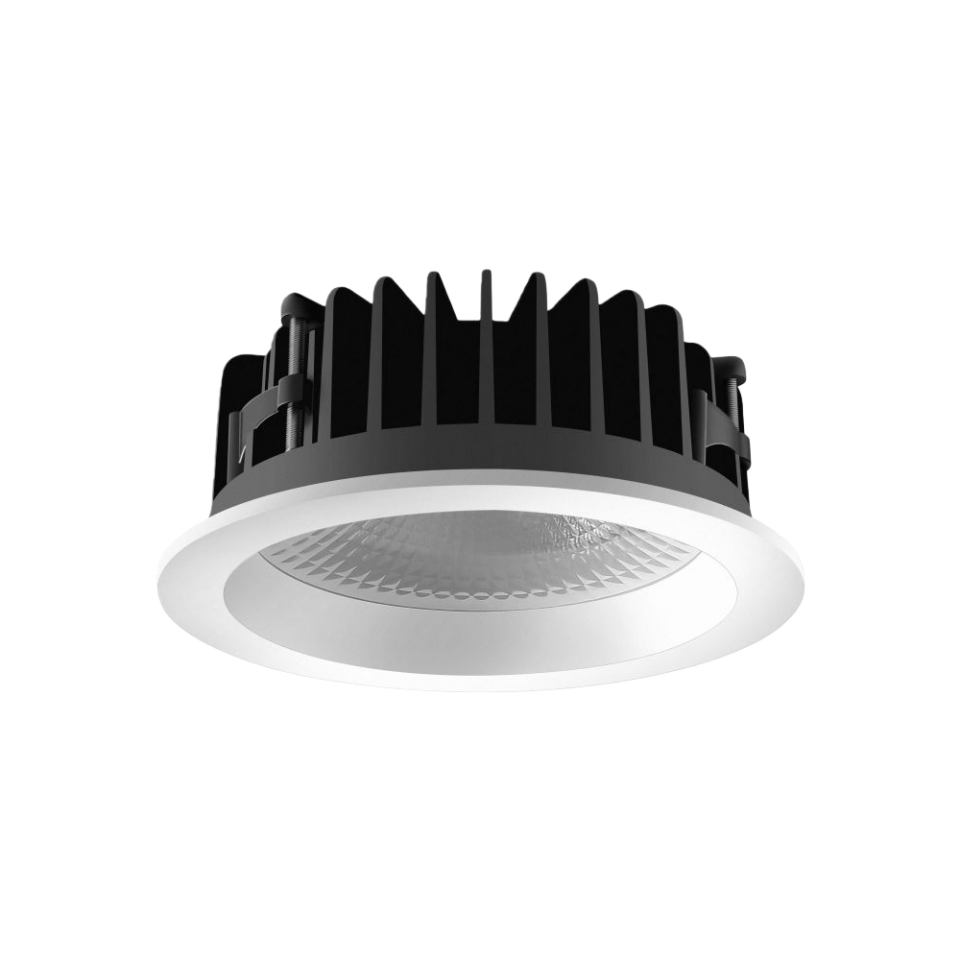Recessed Dali Triac 0-10V Dimming 20W LED COB Anti-Glare Downlight for Commercial Project