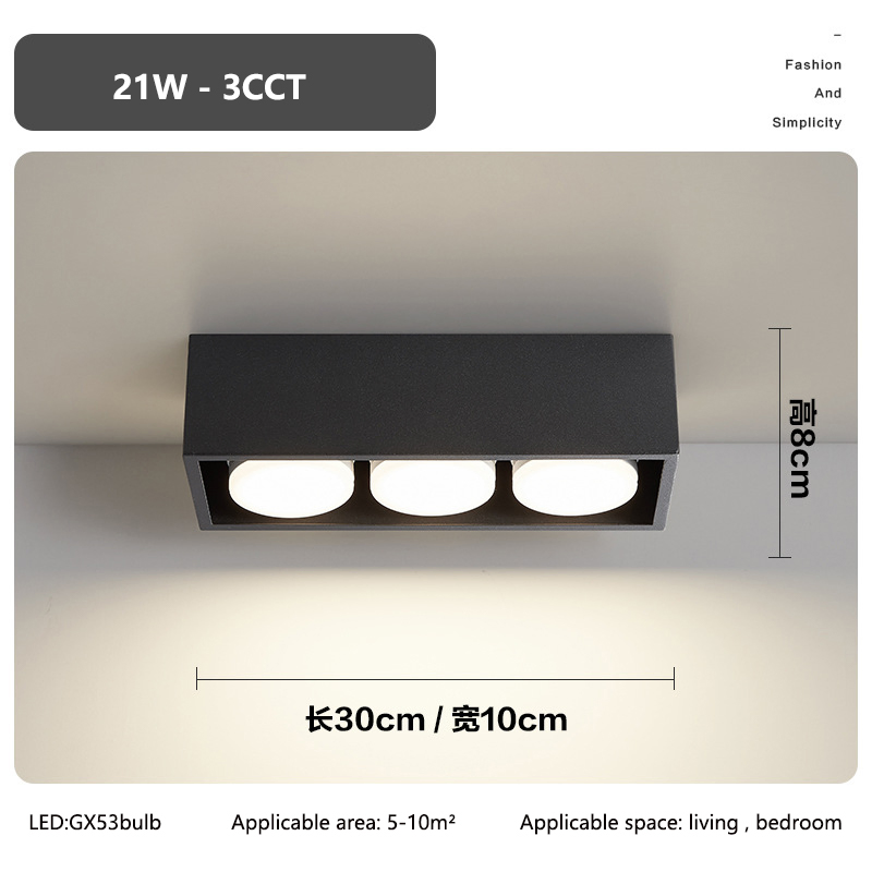 Adjustable Angle LED Downlight IP65 with High Quality Recessed Luminaire 5W 7W 10W 12W 15W 18W 36W LED Downlight