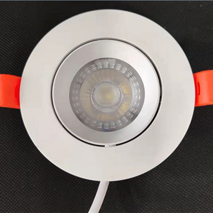 High Power White Plastic 2.5inch Good Quality Emergency 5 Watt LED Downlight Housing Ceiling Light