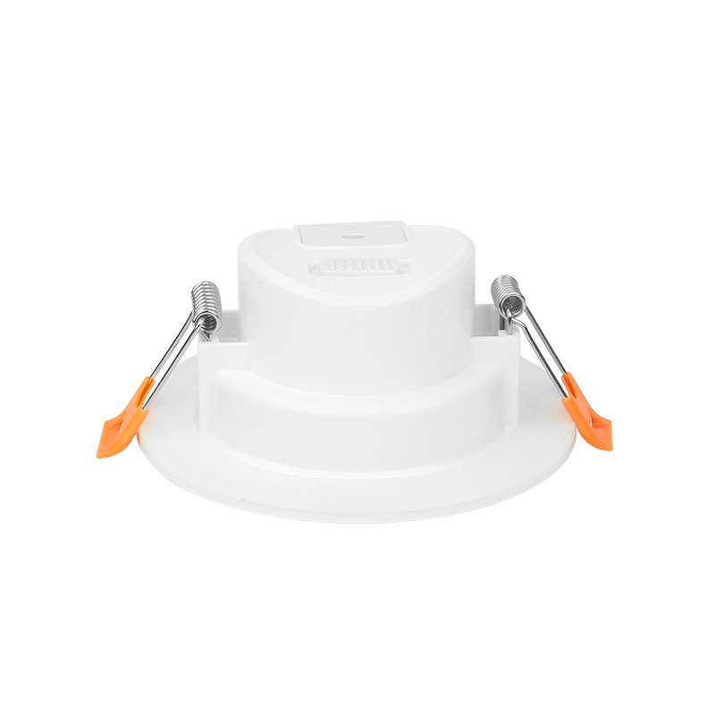 IP54 Recessed Dimmable LED Ceiling Light Downlights 5W/400lm/7W/560lm/White/Black PA Body/PC Cover/ABS Ring