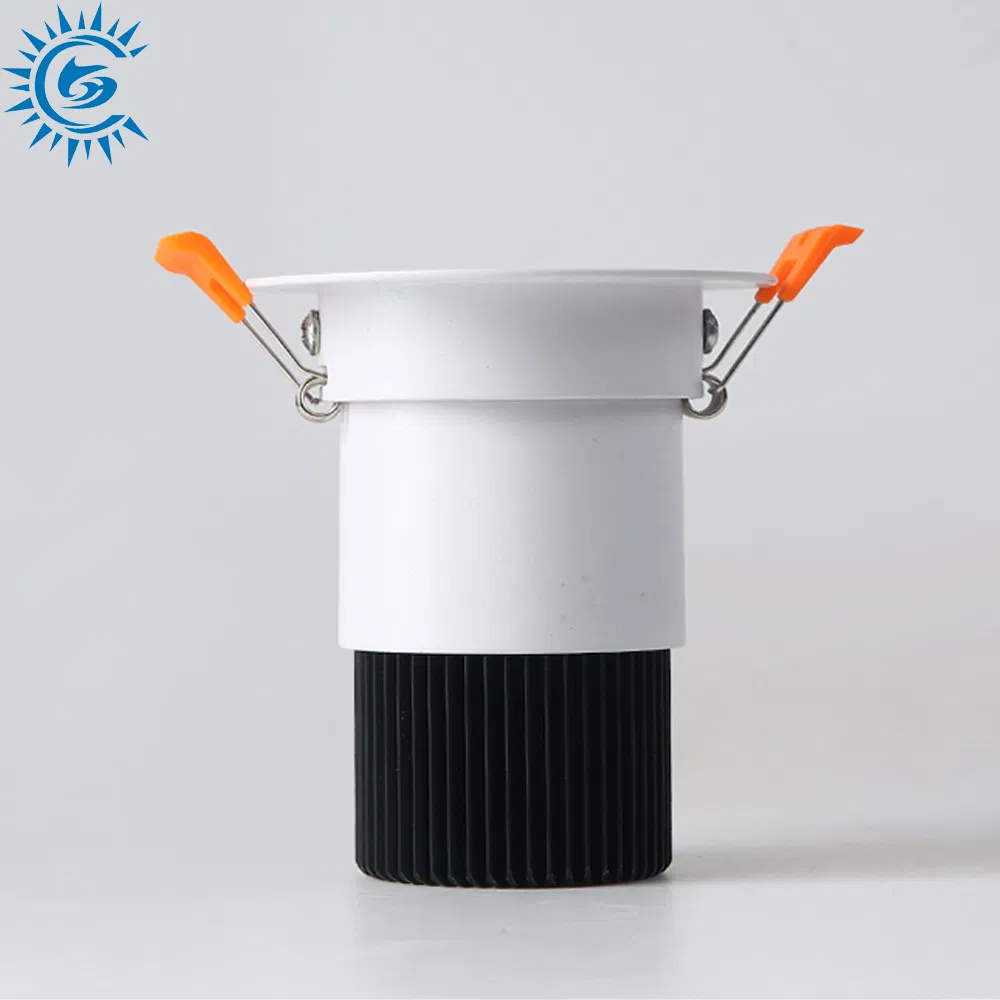 3W 5W 7W 10W 12W 15W Aluminum 3CCT 5CCT Indoor Outdoor LED Recessed 85mm Round Anti-Glare LED Spotlights Deep Cup Anti-Glare Slim Downlight ·