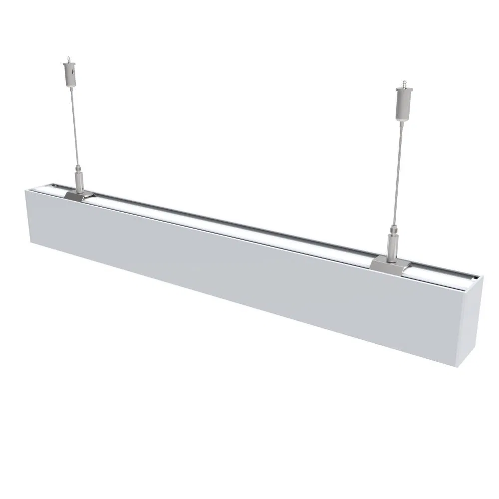 Wholesale Price 50*75mm LED Linear Pendant Light Aluminium Profile up and Down LED Industrial Light Hotel Lobby Office Ceiling