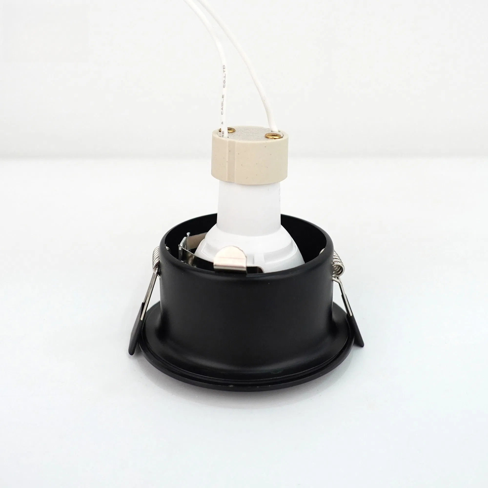 Industrial Style GU10/5.3 Downlight Housing Lighting Supplier's Waterproof IP20 LED Spot Light Iron Body Embedded Down Lights