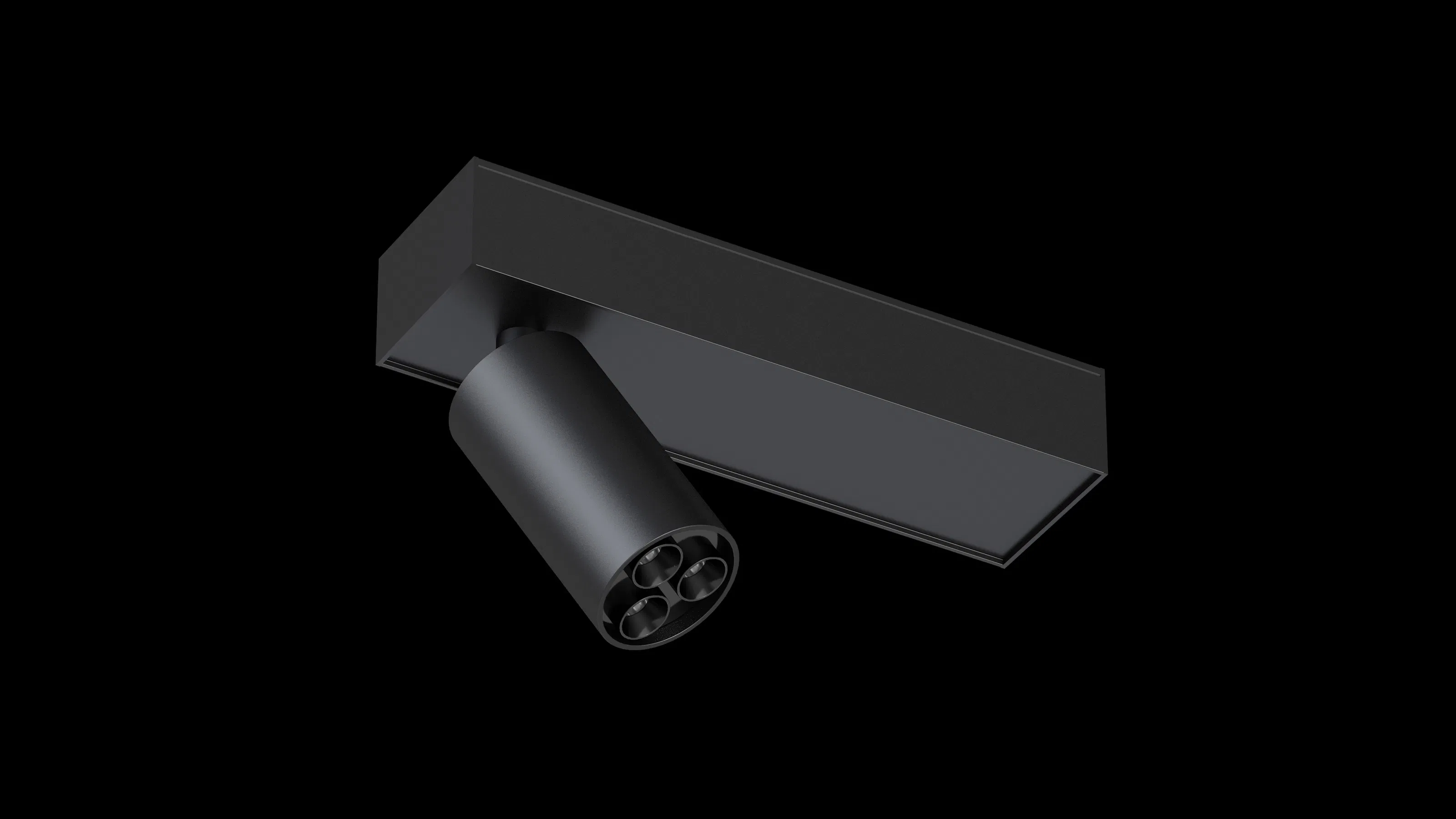 Adjustable 8W LED Downlight Ceiling Fixture with 15-Degree Angle