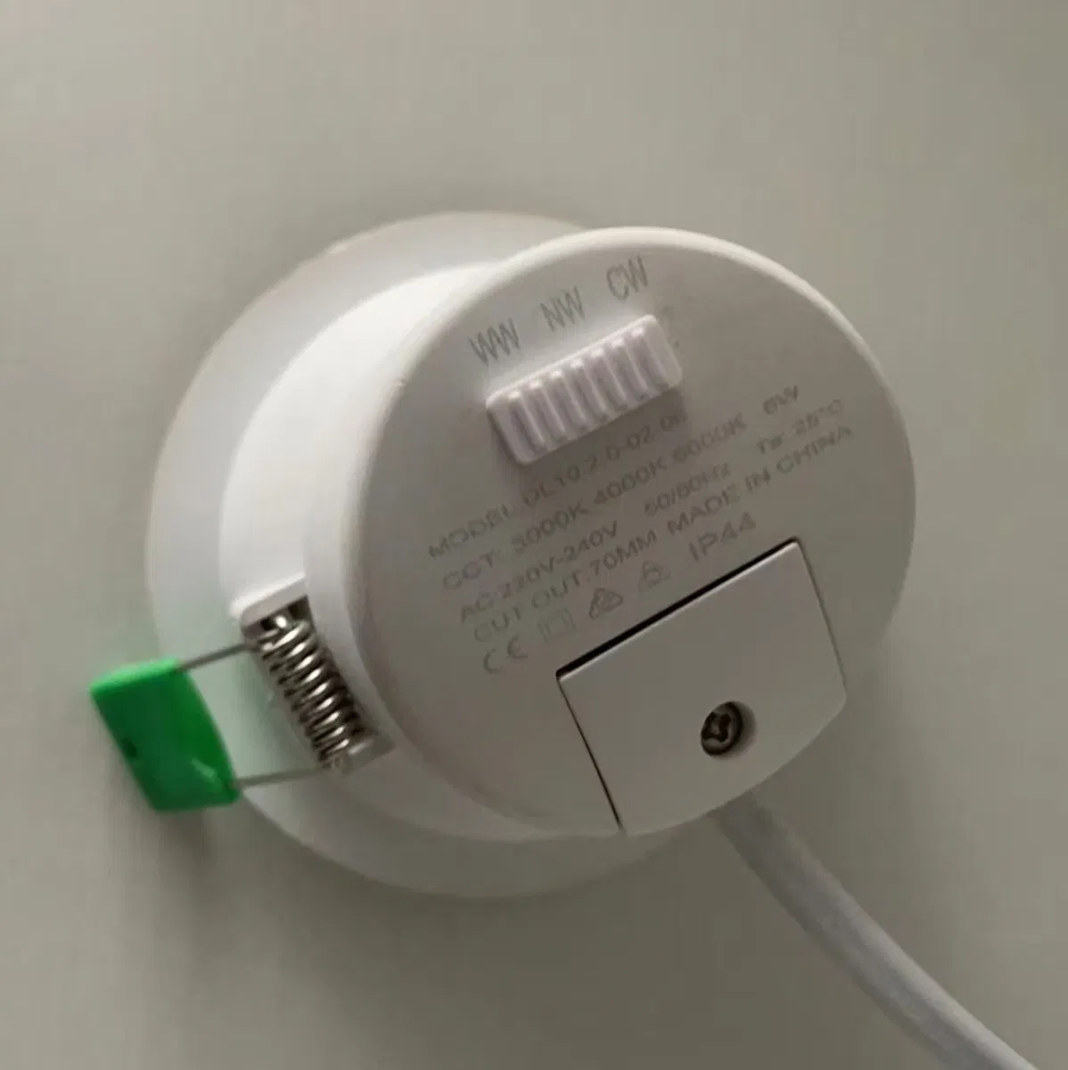 Modern Design LED Downlight 6W 10W 18W 20W Warm White 3CCT IP44