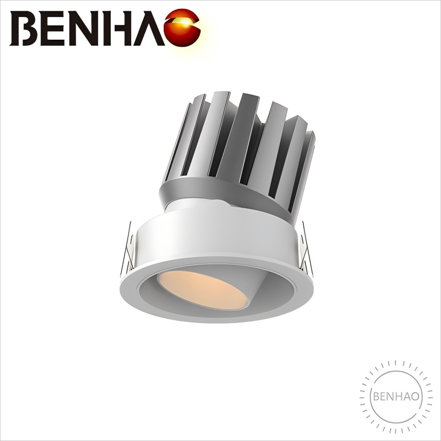 Aluminum Energy Saving Downlight Ceiling COB Residential Store 30W LED Down Light