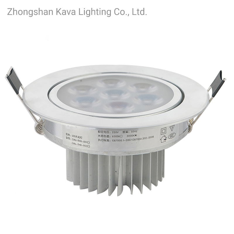 LED Downlight 3W Aluminum Spot LED Recessed Encastrable 3W 5W 7W 9W 12W Ceiling 85-265V Cool Warm White LED Spotlight