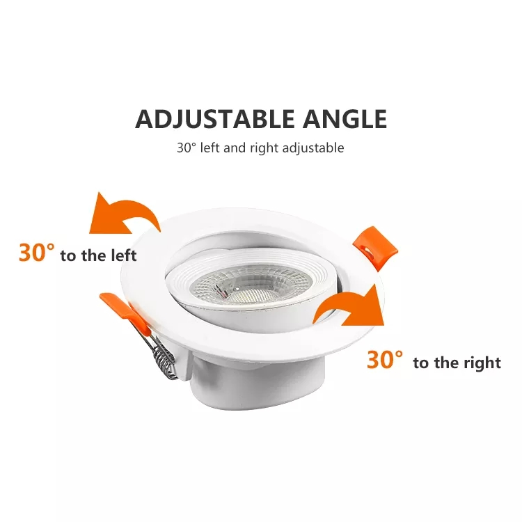 Ugr Anti Glare Recessed 3W 6W 9W 12W 15W 18W 24W Small Round SMD LED Spot Panel Light LED Ceiling Downlight