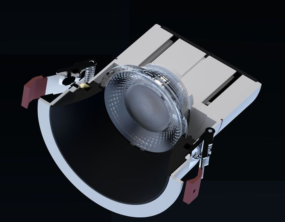 China Residential Use Eye Protection Heat Dissipation LED Down Light