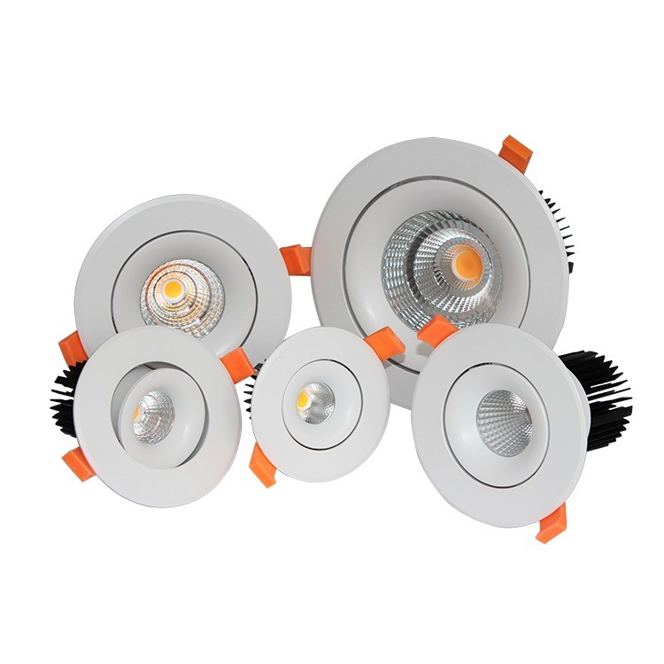 Aluminum Housing Quality Ultra Thin Recessed Ceiling Downlight Round LED Panel Light 6W 8W 10W 12W for Home or Commercial Lighting