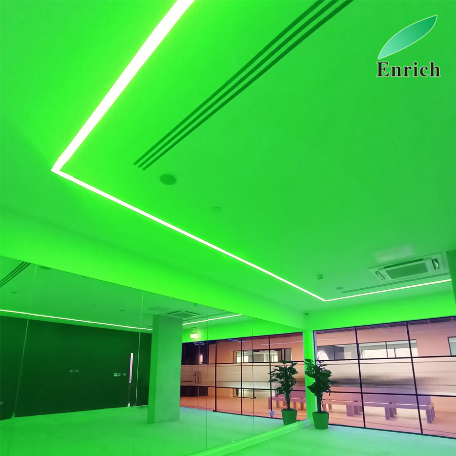 up/Down Lighting RGB Color Changing LED Pendant Light for Gym Lighting