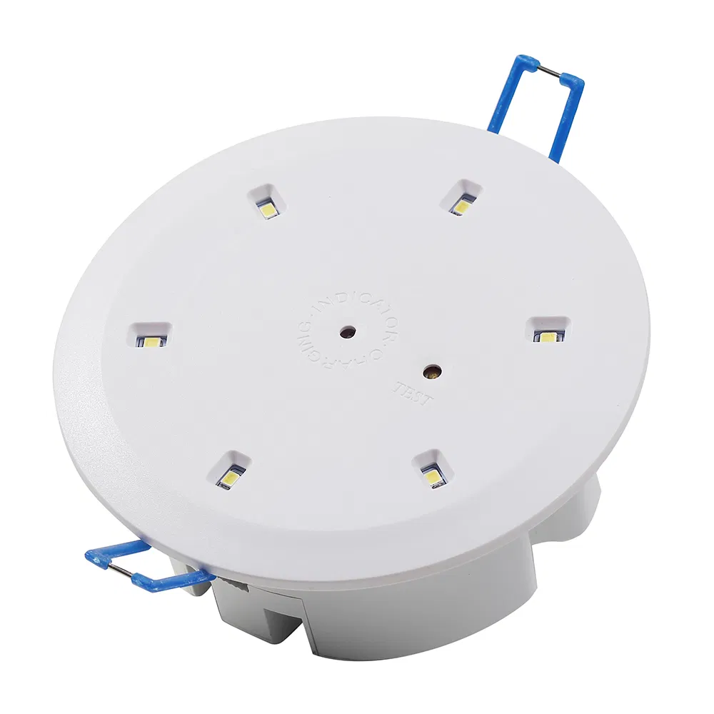 2.5W Permanent Recessed Battery Backup LED Emergency Escape Down Light