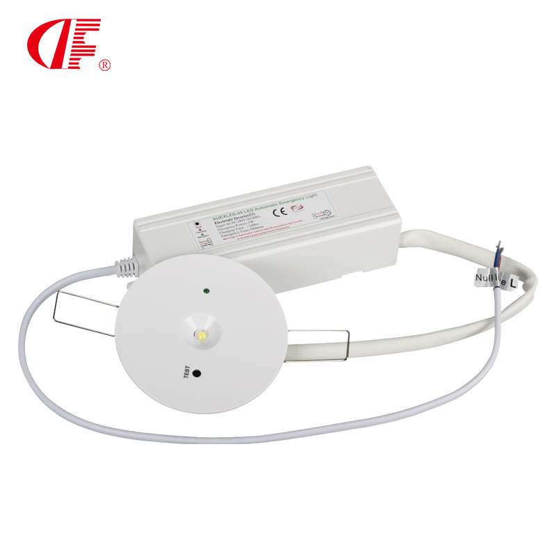 3W LED Emergency Light Non Maintained Ceiling Recessed LED Emergency Downlight for Industrial
