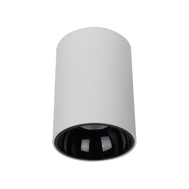 LED Downlights Black Aluminium 7W 12W 18W Ceiling Surface Mounted LED COB Down Light for Hotel