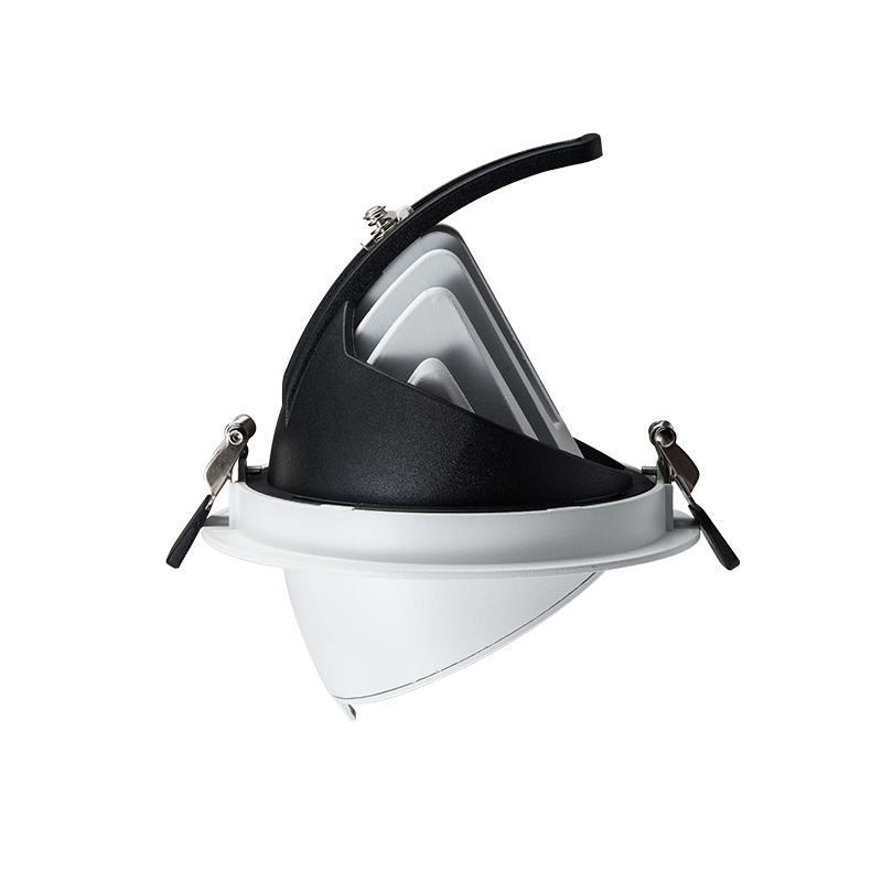 COB LED Gimbal Adjustable Recessed Downlight Warm White 20W 25W 30W 35W Trunk Light for Retail/Shop Aluminum Body with IP44 Rating