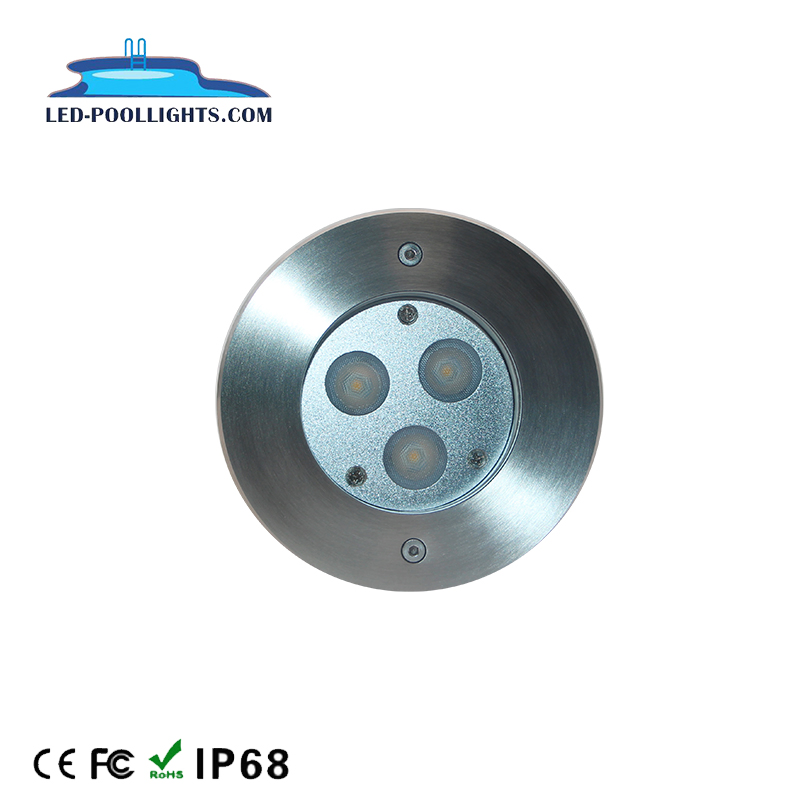 DC12V IP68 RGB 304ss Underground Light Recessed LED Down Light