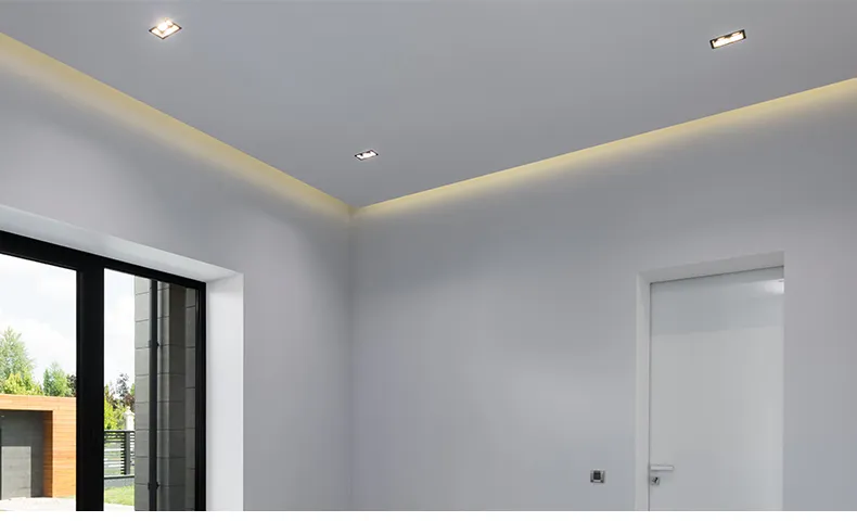 GU10 Aluminum Indoor Ceiling Recessed Down Light