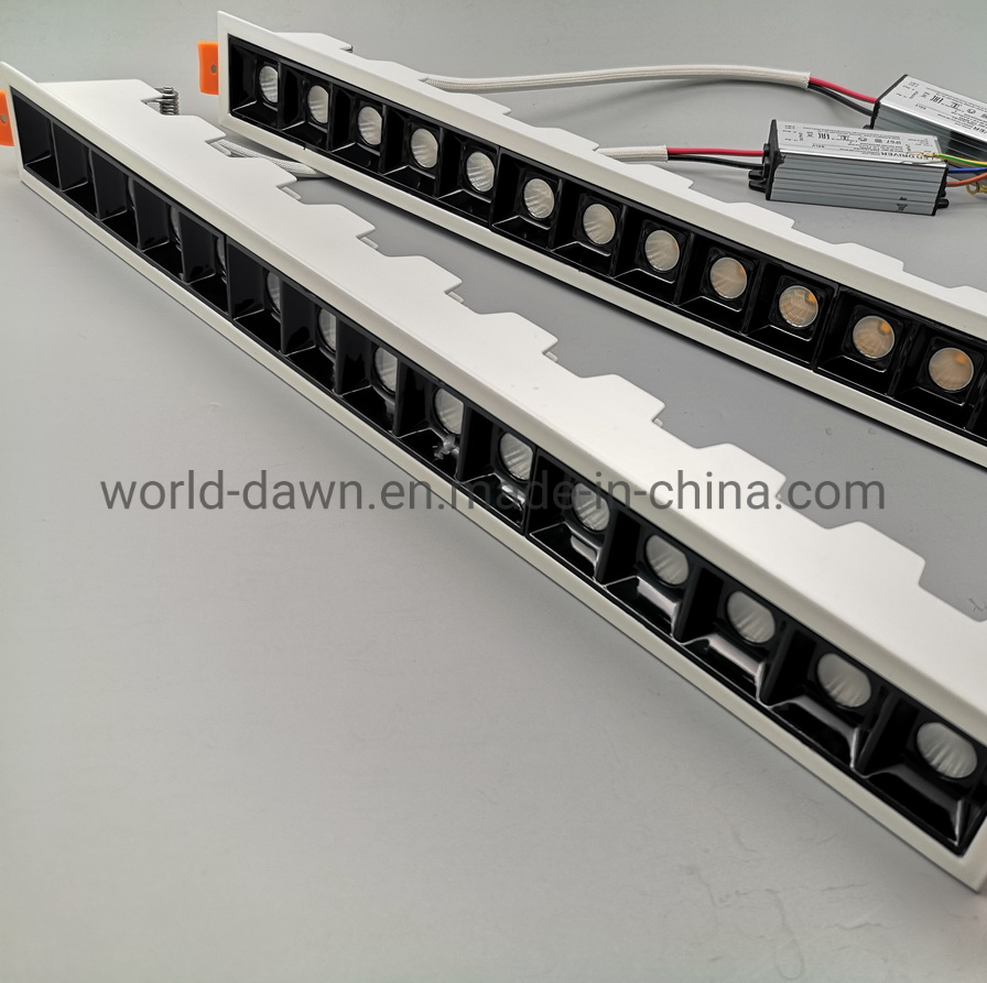 10W 20W 30W Recessed Linear Ceiling Light High Quality COB Downlight Indoor Commercial Lighting LED Spot Light