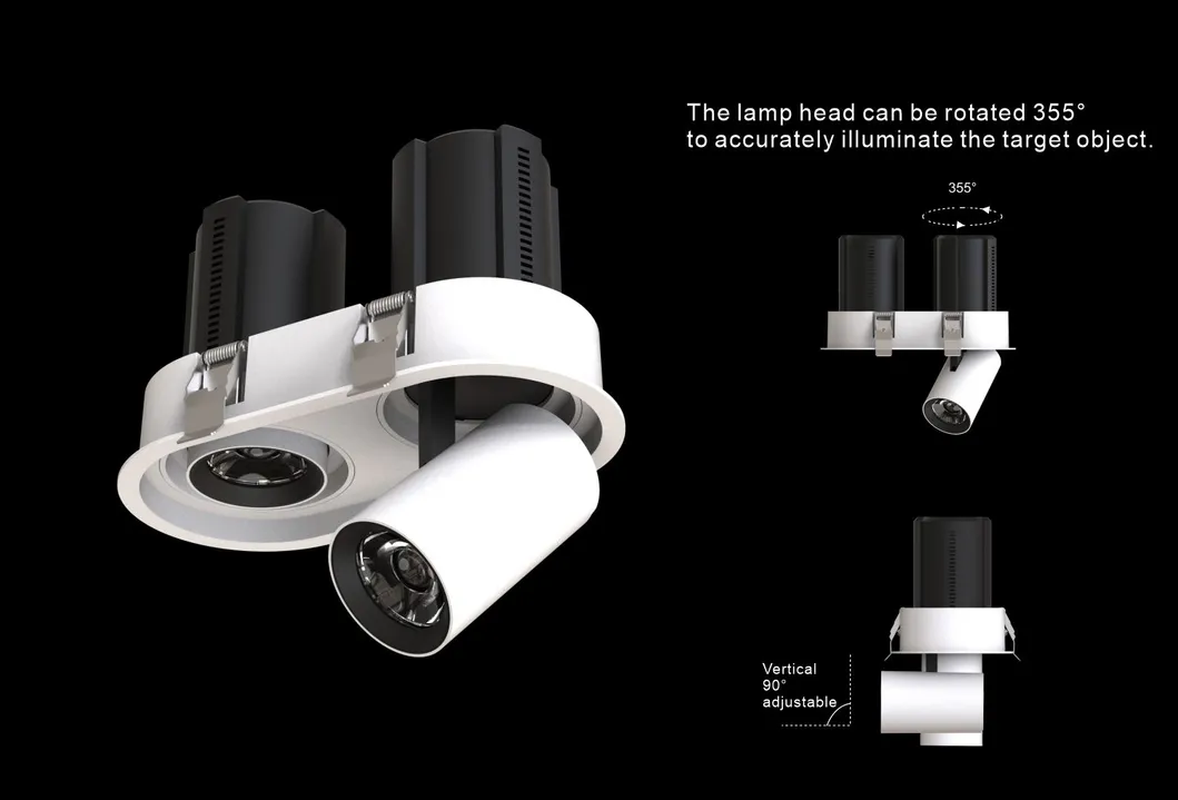 Adjustable Lighting Angle