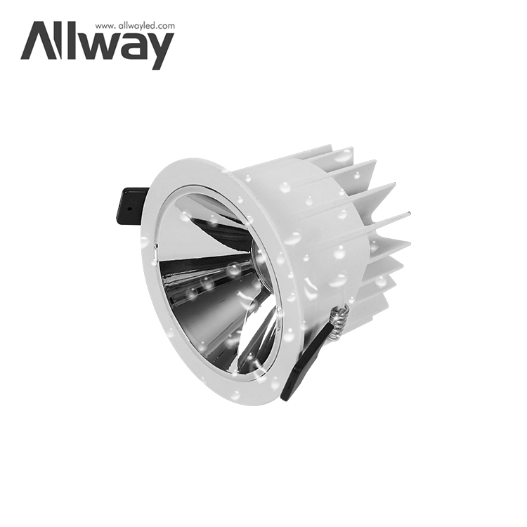 Premium IP54 Waterproof Aluminum LED COB Downlight for Indoor Use