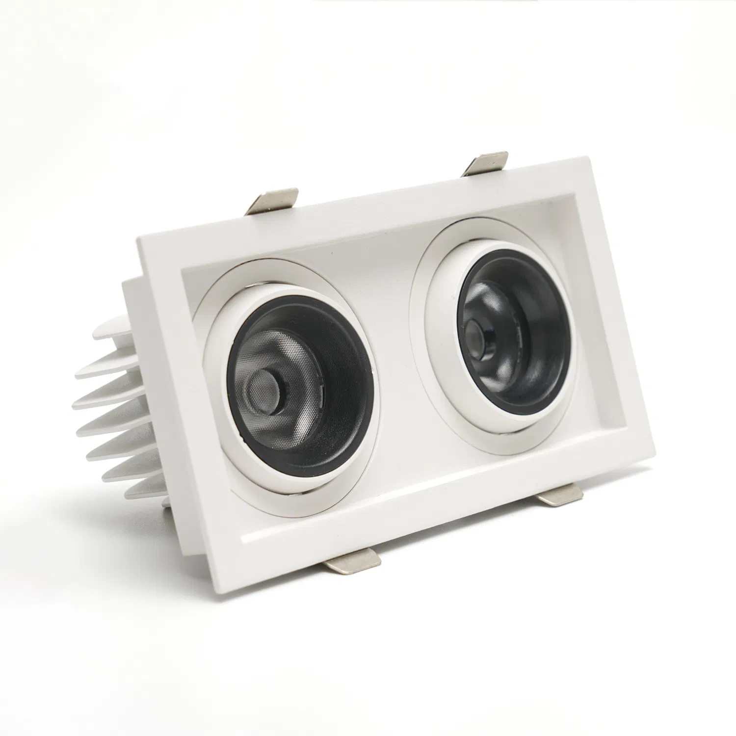 LED Down Light, Grille Lights, Recessed Adjustable Accent Lights, Dimmable, Shopping Mall - Specific 10W, 2*10W, 3*10W