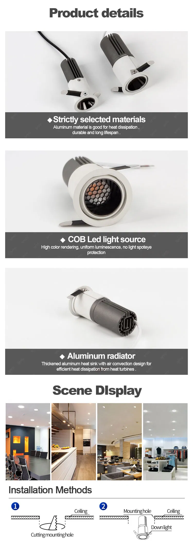 LED Downlight Detail 4