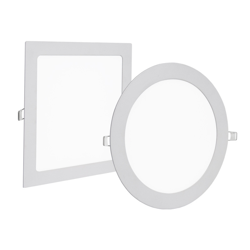 3W 6W 9W 12W 15W 18W 24W Square Round LED Down Light CE LED Downlight Slim Recessed Ceiling Light Panel Lights