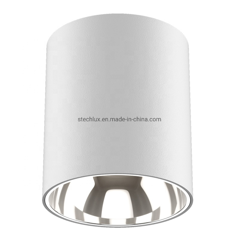 RoHS IP44 35W Anti Glare Airport Cylindrical Surface Mount LED Downlight