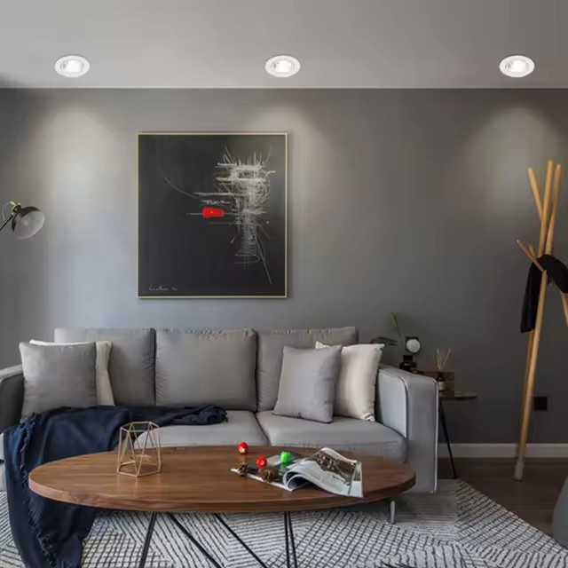 3.5W 5W 7W 9W Indoor Lighting Downlight Spotlightceiling Lamp LED SMD COB Down Light with Warm Cool Pure White CE RoHS ERP