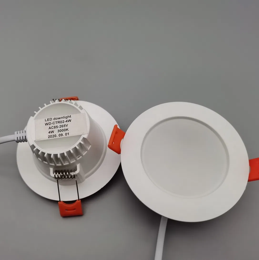 Round Shape 6W Ceiling Down Light Recessed LED Panel Light