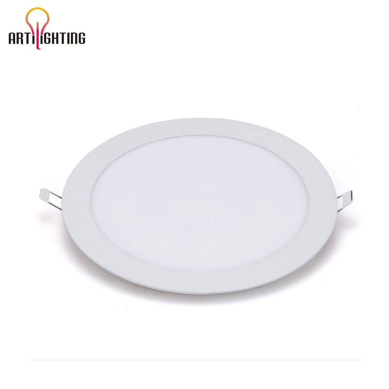 Zhongshan Nature Warm Cool White 3W 6W 9W 12W 15W 18W 24W Flush Embedded Round Square LED Ceiling LED Panel Down Light