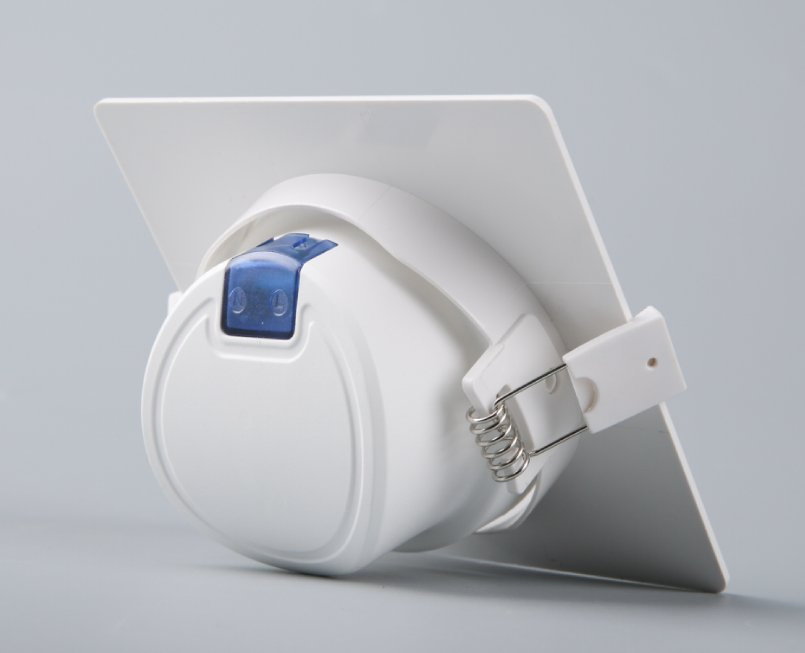 New EMC New ERP Approved 3W 5W 7W 38 58 110° IP20/IP65 Recessed Square LED Down Light with Warm Cool Daylight White