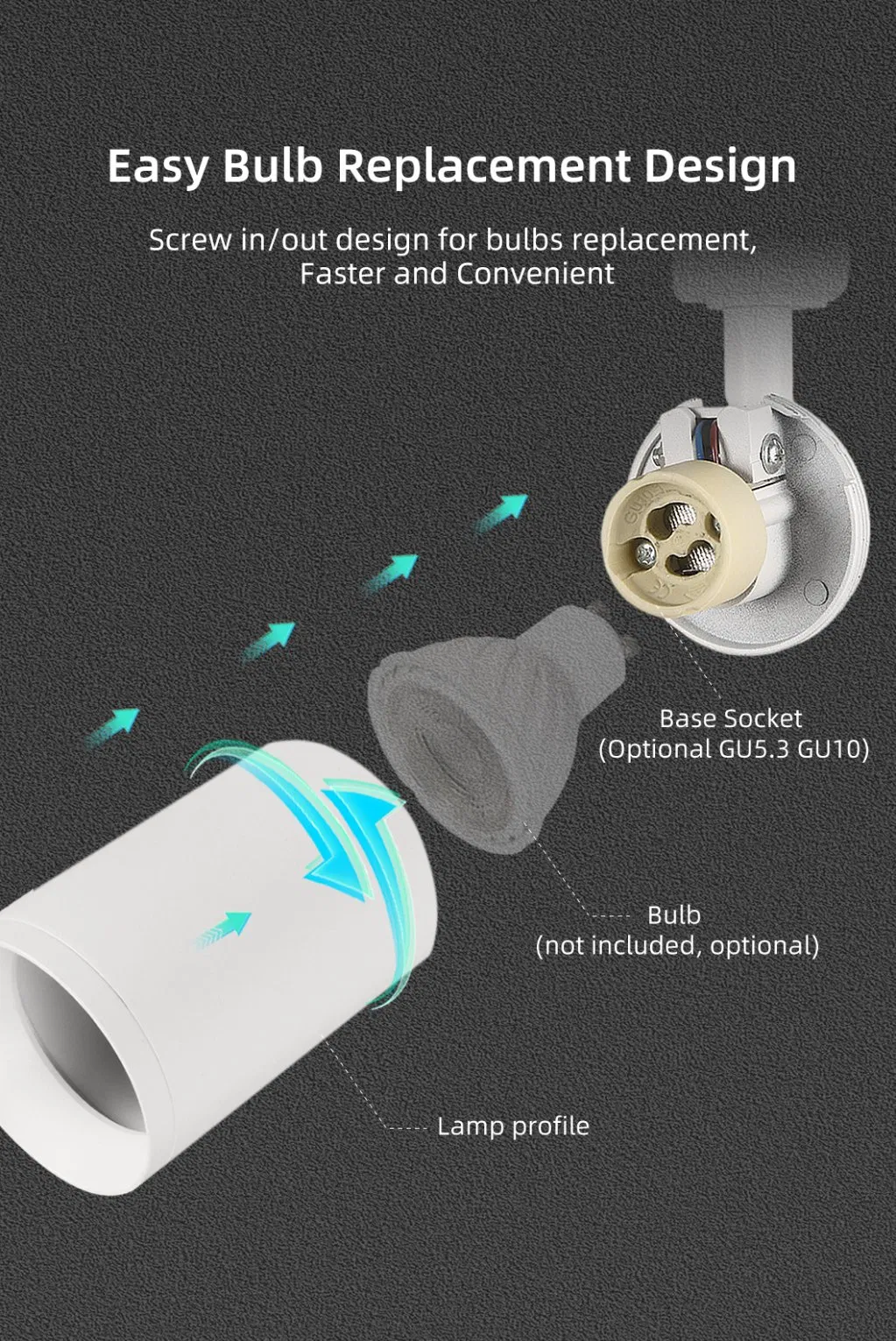 Track Light Detail 2