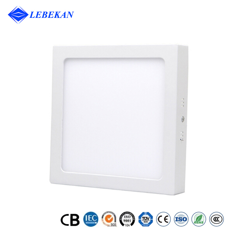 High Quality Surface Down Lighting Square LED Ceiling Lamp 12W 15W 18W 24W Slim Indoor Ceiling Panel Light