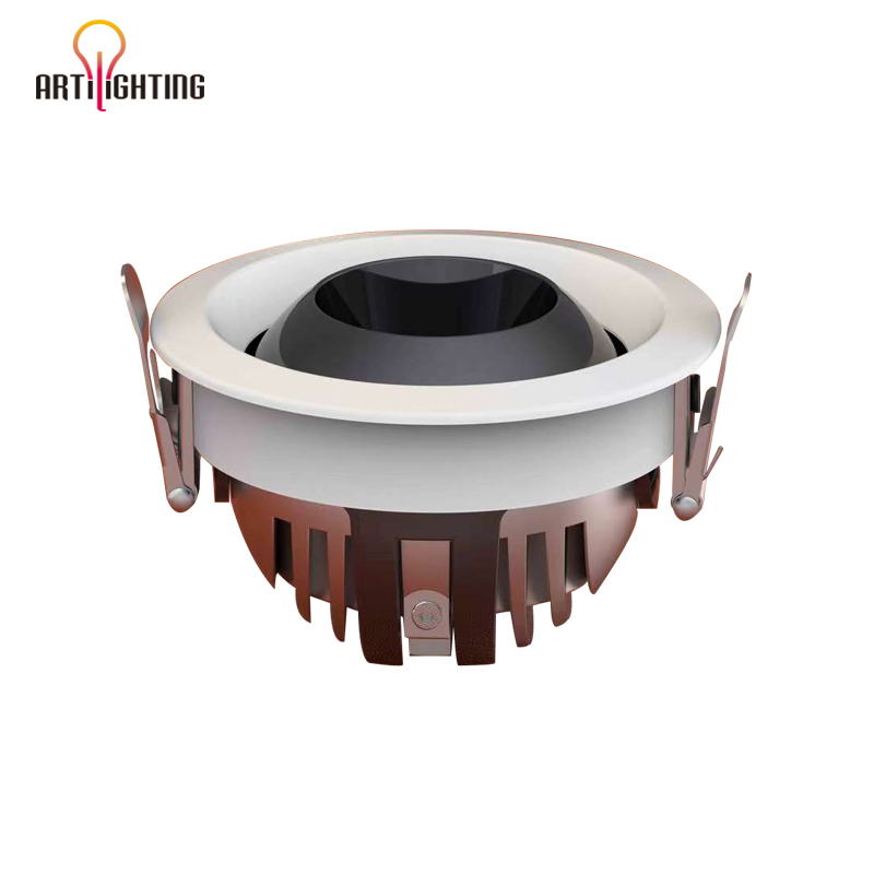 12V 24V DMX512 RGB COB 10W LED Smart Downlight LED Ceiling Light Spot Light 0-10V