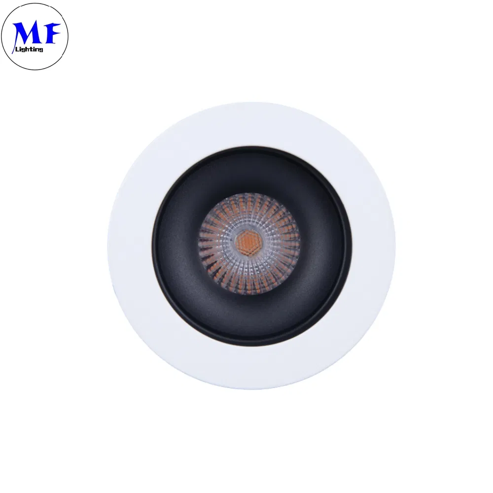 Industrial Commercial White Black Recessed 10W 12W 15W 20W 30W 40W Ceiling LED Spot Down Light for Fitness Center Museum Retail Store