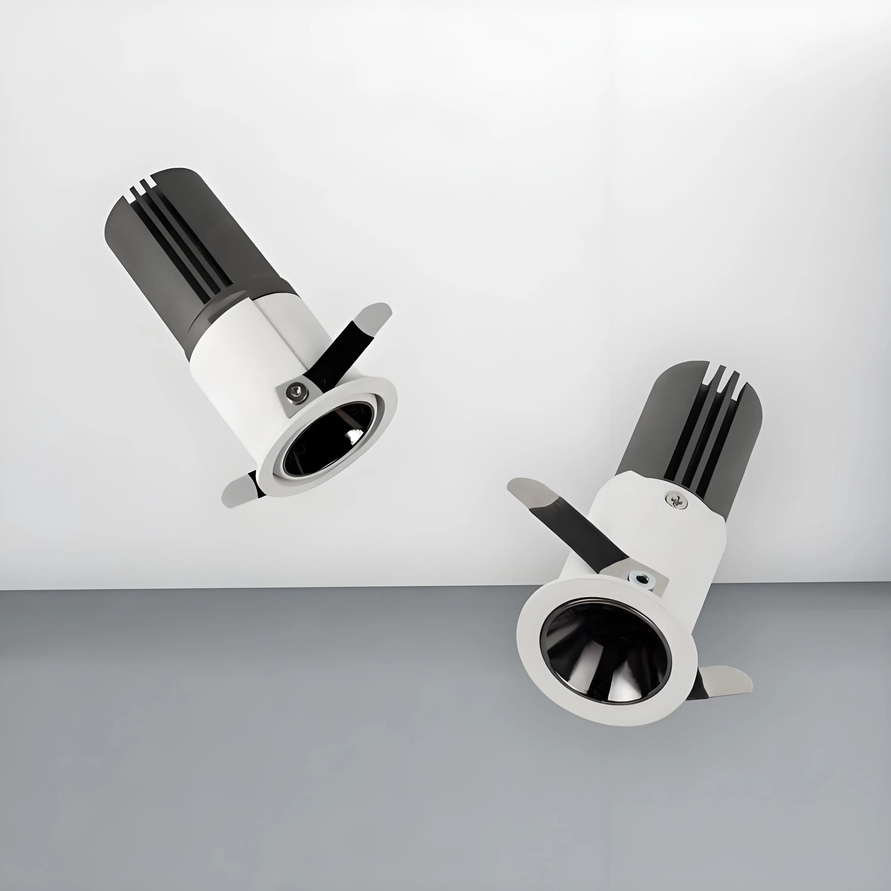 Commercial Industrial Lighting COB IP20 IP44 Ceiling Recessed LED Anti-Flat Hotel Downlight