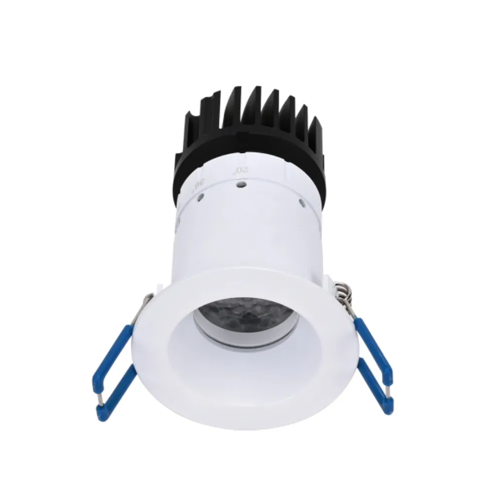 120V AC Triac Dimmable LED Downlight 5CCT Deep Regressed Square Trim Downlight Project Light for Home, Hotel, Museum Lighting