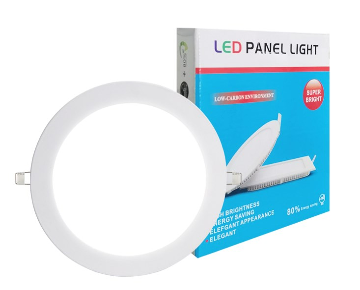 LED Panel Light 9W Slim Thin for Sale LED Ceiling Panel Light for House LED Round Recessed Ceiling Panel Down Light Bulb Lamp