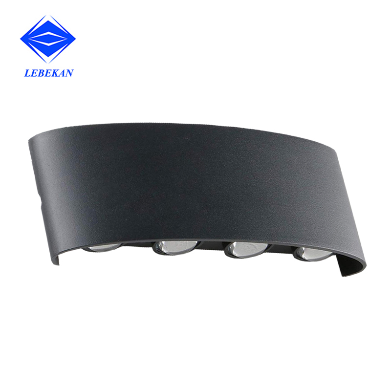 Colorful up and Down 4W 6W 8W LED Commercial Wall Pack Light