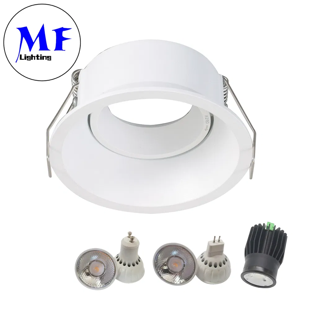 Smart Tunable Anti-Glare LED MR16 Adjustable CCT LED GU10 1-8W 12W Downlight Spot Lamp for Commercial Lighting and Home