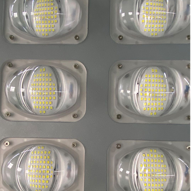 Outdoor Solar Street Light Motion Sensor With Pole Arm 100W 120W 150W Ip65 Solar Street Lighting