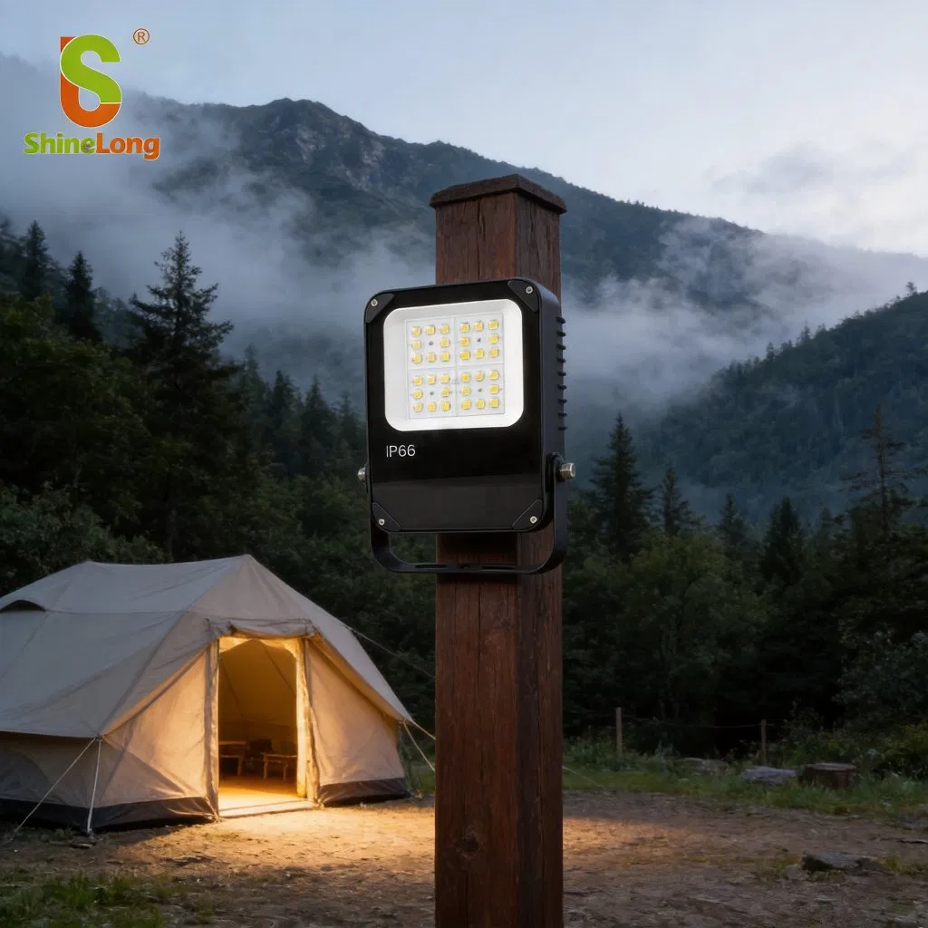 High Efficacy 135lm/W Flood Light 200W for Security Lighting