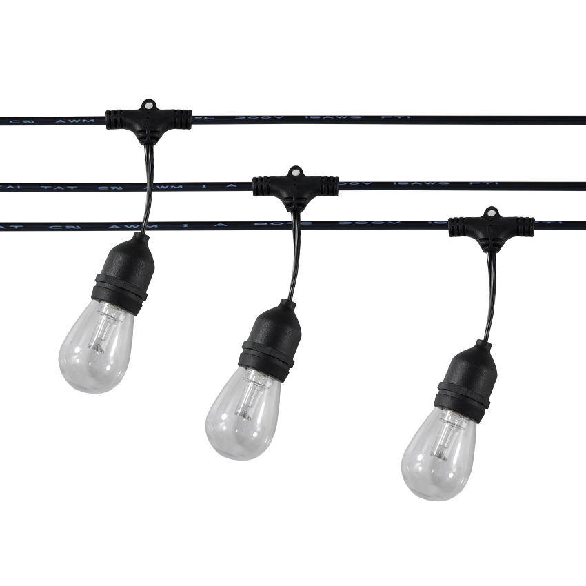 Connectable Garden Festoon Vintage Commercial Grade Outdoor Weatherproof Decorative and Luminar Led String Lights