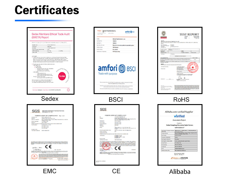 Certificates and Accreditations