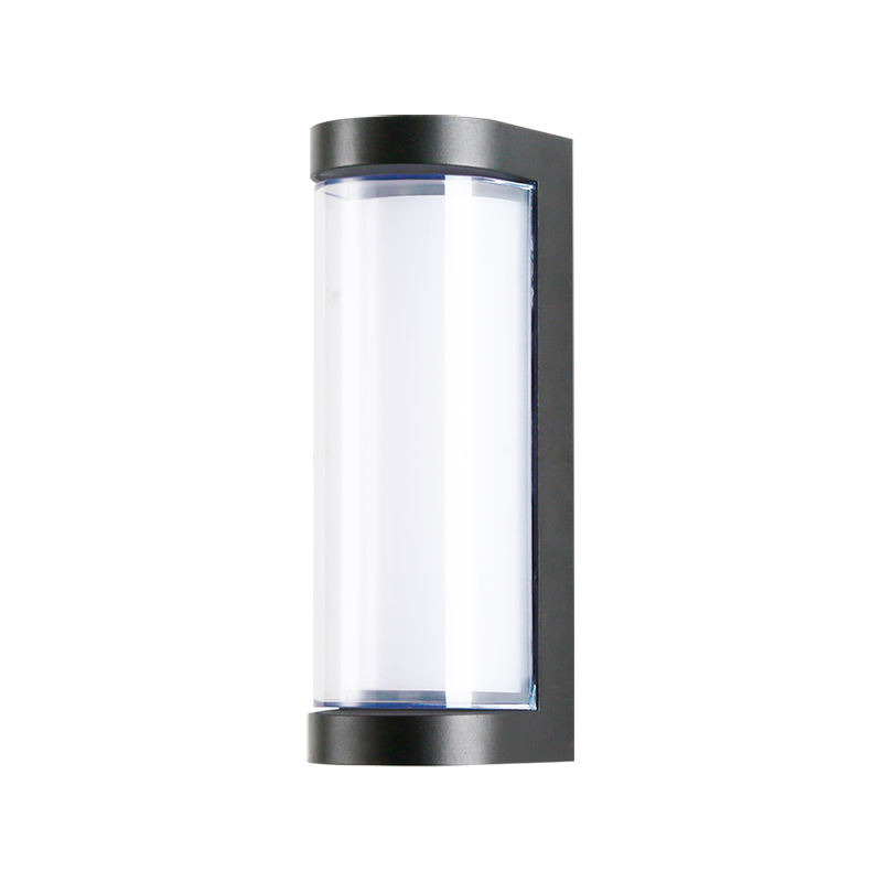 Wireless Waterproof LED Aluminum Outdoor Wall Light Dusk-to-Dawn Fence Lantern Fixture IP 65 Rating for Porch Deck Garden Use