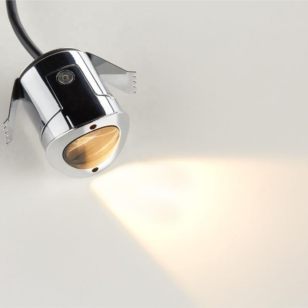 Outdoor Indoor Modern Aluminum Steps Lamps IP67 Waterproof Recessed Spot LED Handrail Light for Porch Stair Rail Bridge Deck